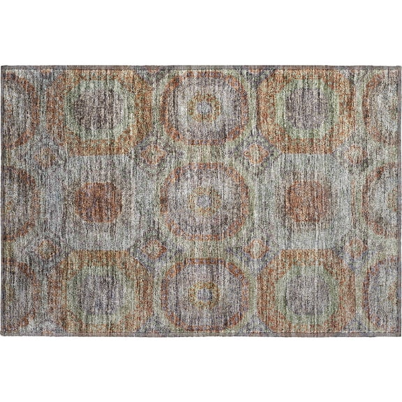 Dalyn Rugs Premium Machine Washable Mayfield AMF1221 Paprika 1'8" x 2'6" Rug
