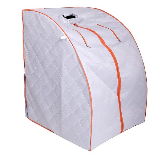 ALEKO PIN11SY Personal Folding Portable Home Infrared Sauna with Folding Chair and Foot... by ALEKO
