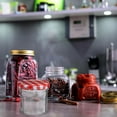 thumbnail image 4 of Miangastore 12pcs Glass Jam Honey Storage Jars Pickles Sealed Containers with Lid (50ML), 4 of 8