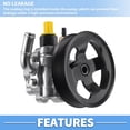thumbnail image 3 of Unique Bargains Power Steering Pump Power Assist Pump Replace for Toyota Corolla 2003-2008 1.8L L4 Wagonr, 3 of 7