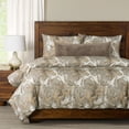 thumbnail image 2 of SIScovers  Wanderlust Marble Print Duvet Set Wanderlust Golden - Twin - 4 Piece, 2 of 5