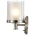 thumbnail image 2 of Nuvo 60-4643 - Decker - 3 Light Vanity Fixture w/ Clear &amp; Frosted Glass, 2 of 7
