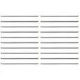 thumbnail image 1 of 20PC 98cm 38.5 Pulgada 7 Secciones Reemplazo de Antena Telescopica para FM Radio TV, 1 of 5