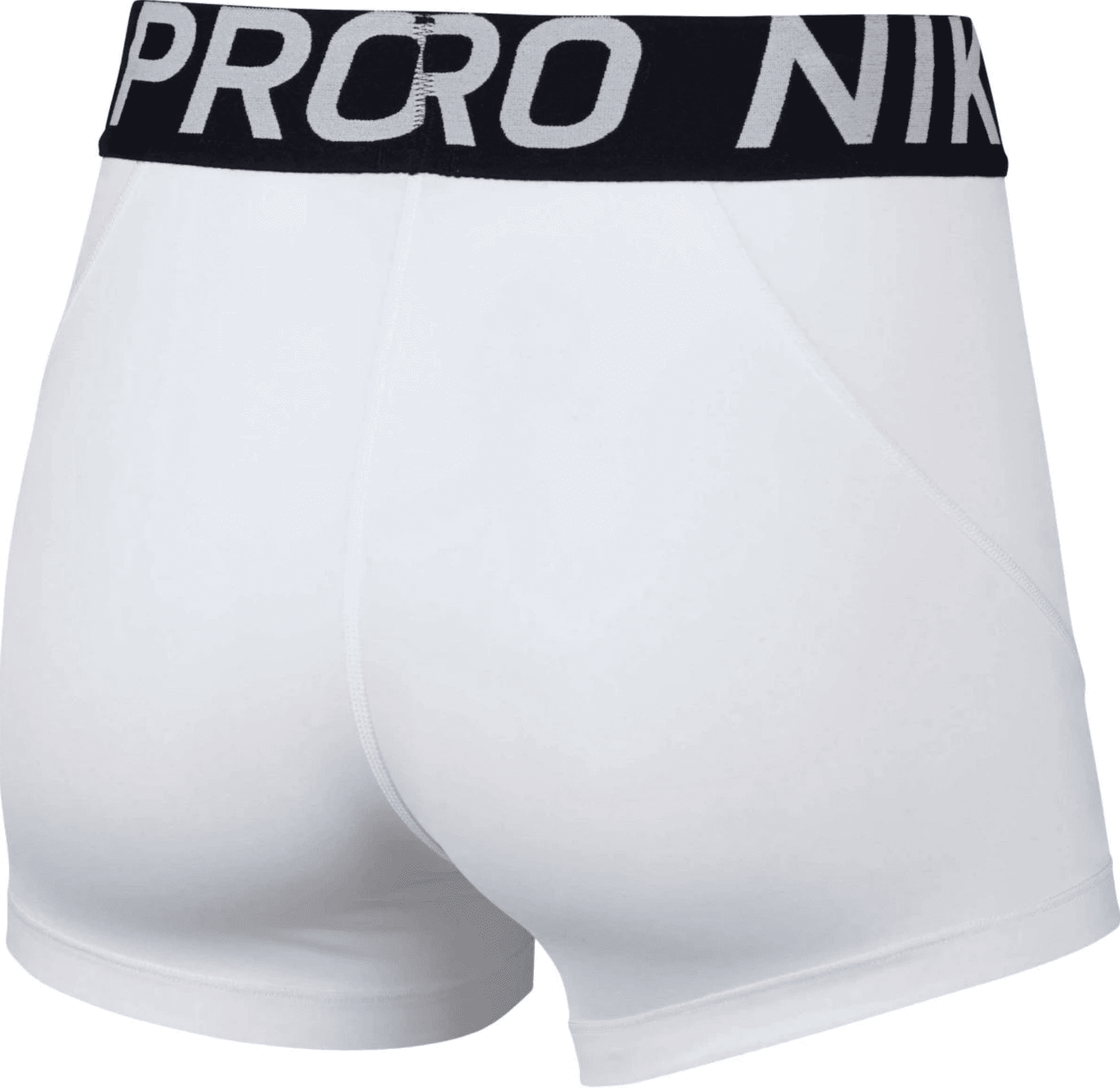 nike spandex shorts white