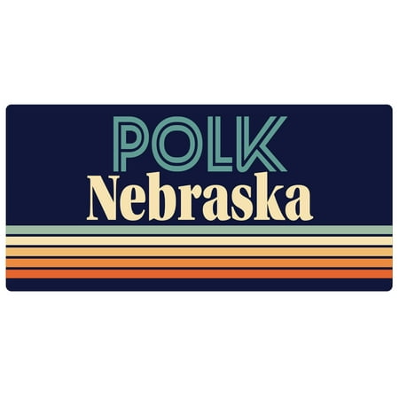 

Polk Nebraska 5 x 2.5-Inch Fridge Magnet Retro Design