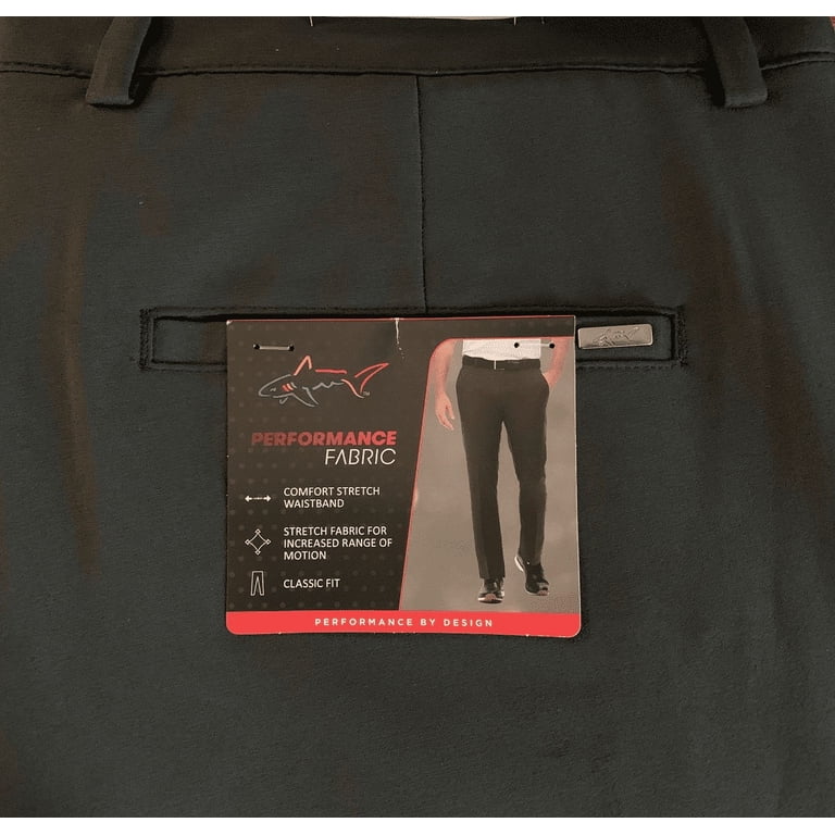 Greg Norman Men's Golf Pant in Black Size 34x30 Greg Norman Men's Golf Pant in Black Size 34x30
