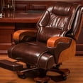 thumbnail image 4 of Modern Luxury Boss Office Chairs Massage Lounge Lifting Office Chairs Computer Household Sillas Oficina Home Furniture WZ50OC My Lux Decor Round, 4 of 31