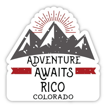 Rico Colorado Souvenir 4-Inch Magnet Adventure Awaits Design