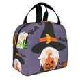thumbnail image 2 of Easygdp Halloween Gnomes Bolsa Térmica Premium - Tela Oxford Impermeable, Gran Capacidad, Bolsillo Frontal, Unisex para Trabajo, Escuela, Actividades al Aire Libre y Picnics, 2 of 8