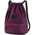 thumbnail image 1 of Bolso deportivo con cordón para hombre y mujer - morado Adepaton LRWJ387-3, 1 of 7
