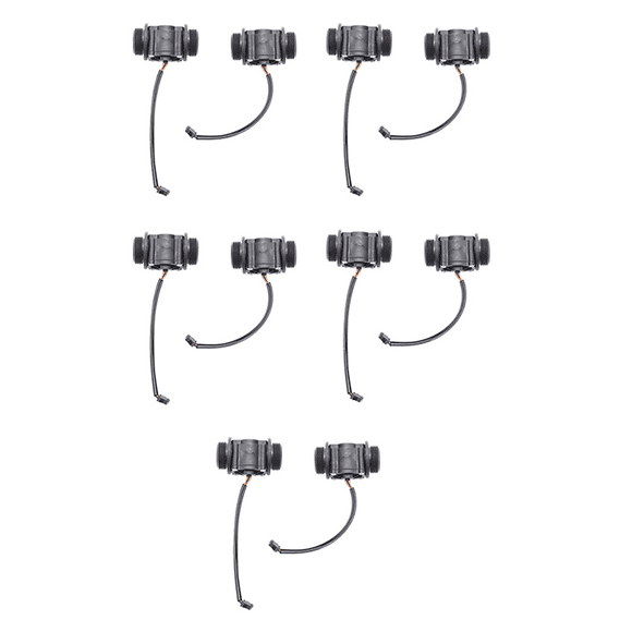 10PCS Water Flow Sensor Fuel Flow Meter Water Meter Sensor Flowmeter Water Sensor Counter Indicator FS400A G1