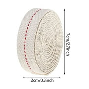 3 28 Foot 2 Rolls Cotton Oil Lamp Wick 3 4 Inch Replacement Oil Lanterns Wick For Oil Lamps and Oil Burners