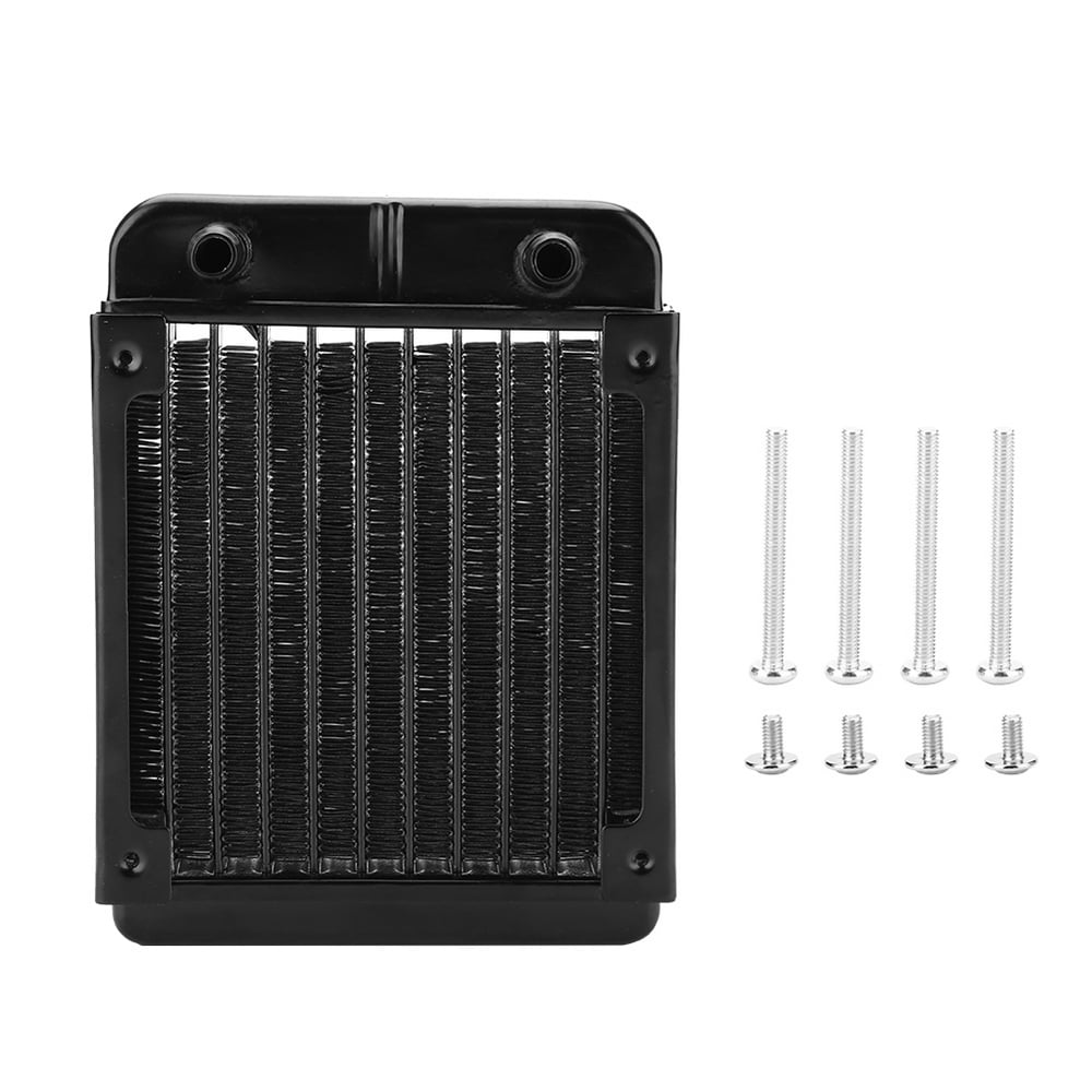 Mgaxyff 120MM Computer CPU Water Cooling Radiator Cooler Heatsink 10