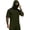 Mens Shirts Army Green, variant on Mens UPF 50+ UV Sun Protection Hoodie Pullover Short Sleeve Outdoor Running Hiking Shirt Fathers Gift