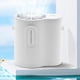 thumbnail image 3 of Abanico De Cintura Ventilador de cintura USB Mini ventilador de cuello colgante portátil para viajes deportivos (Blanco 2000mAh) Ndcxsfigh Libre de BPA, 3 of 7