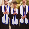 thumbnail image 3 of ZOUSSIQI Graduation Stoles - Graduation Shawl Stole, Colorful Graduation Sashes, Graduate Stole | 72-Inch Long Unisex Plain CA919-35458, 3 of 8