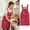 Red, variant on Waterproof Oil-Proof Adjustable Kitchen Apron with Pockets for Cooking Baking Cleaning Workwear Korean Style Unisex Adult Bib Apron,Red