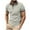 Gray, variant on ZRGHAOYLQ Solid Color Shirt Men Plus Size Button Up Henley Shirts Big and Tall Short Sleeve Collared Shirts Tops Business Casual Work Tees
