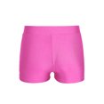 thumbnail image 6 of Hansber Girls Cheerleading Crop Top with Athletic Shorts Set 2-Piece Kids Tumbling Outfit Dance Wear Hot Pink 16, 6 of 7
