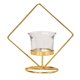 thumbnail image 3 of Candelero geométrico Candebro Centro de Cena Decoración para fi Sunnimix Candelabro De Hierro, 3 of 8