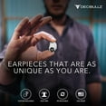 Decibullz 25Decibel NoiseReduction Earplugs for Hearing Protection