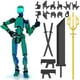 thumbnail image 1 of Mobile Doll Set, 3D Printed Titan Robot Mobile Doll, Posable Mobile Doll, Suitable For Collectors, Desktop Decoration, 1 of 5