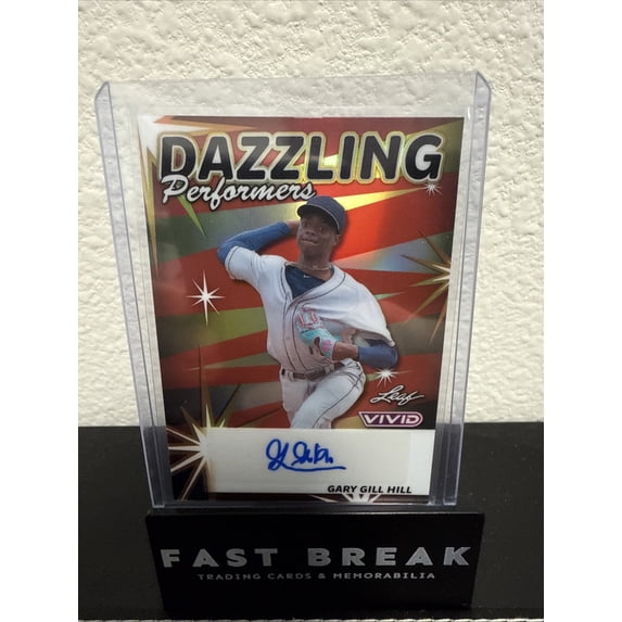 2024 Leaf Vivid Gary Gill Hill #DP-GGH Dazzling Performers Prismatic ...