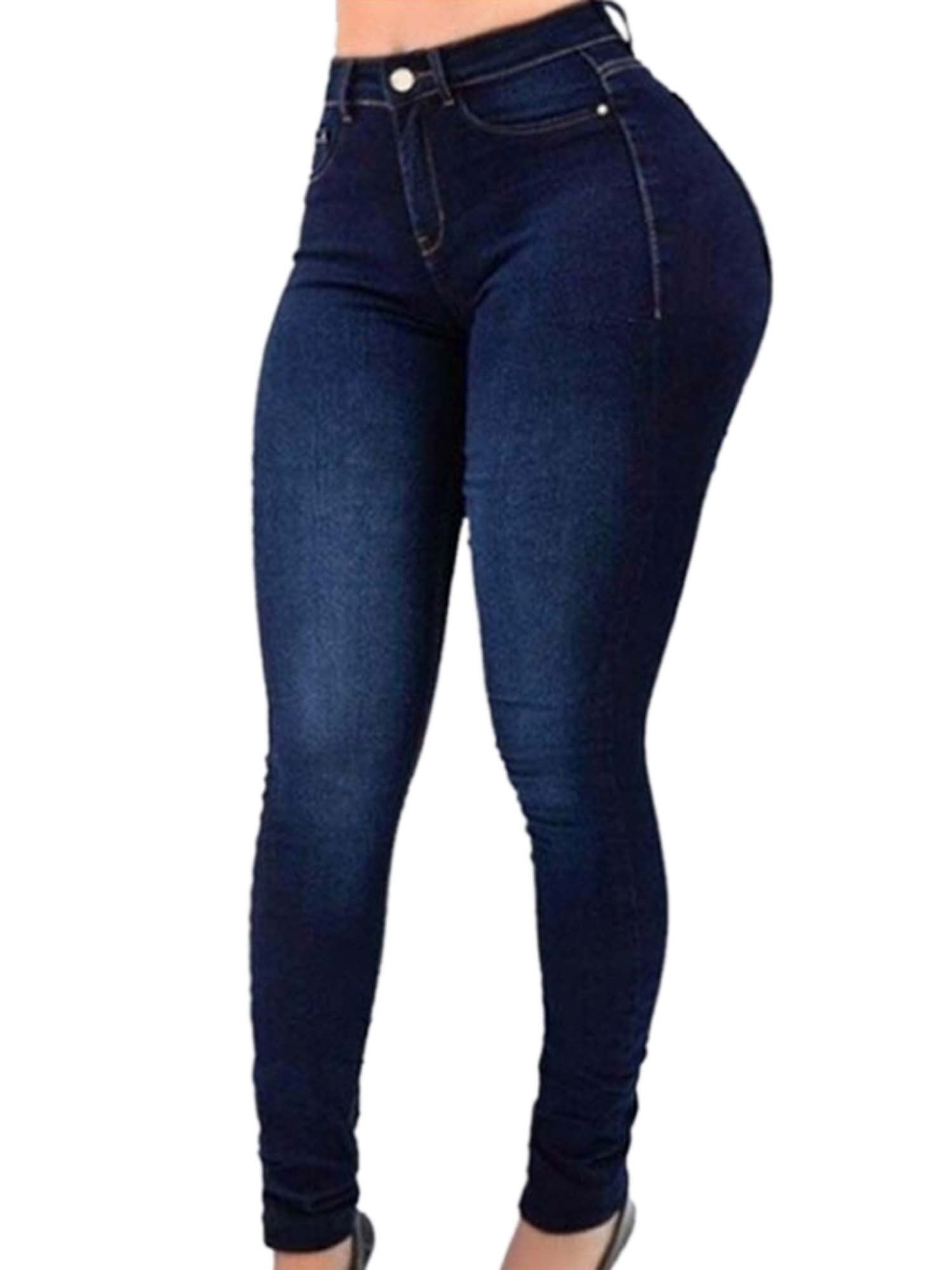 Stretch Jeans Slim Fit Denim Pants 