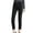 black, variant on Women Winter Warm Fleece Lined Thick Jeans Plus Size High Waisted Stretchy Skinny Thermal Jeggings Denim Pants Black 26