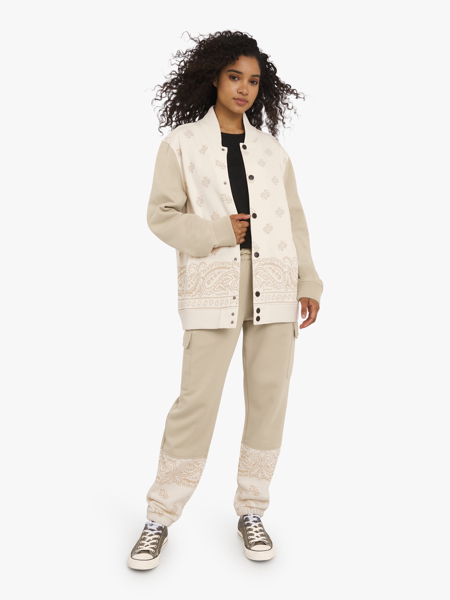 Dogg Supply by Snoop Dogg All-Gender Young Men's and Women's Varsity Jacket, Sizes XS - 5XL