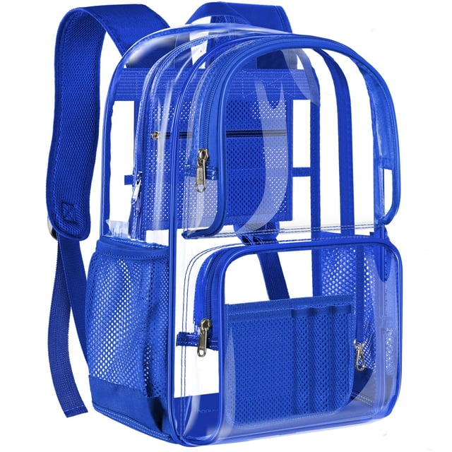 Mochila transparente PAMANO Heavy Duty para trabajos universitarios