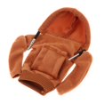 thumbnail image 1 of Funda para pomo de cambio de coche, divertida sudadera con capucha, antideslizante, para pomo de cambio Naranja, 1 of 9