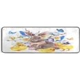 thumbnail image 5 of Dreamtimes Cute Bunny Chickens Hallway Runner Rug 2'x6' Kitchen Rug with Rubber Backing Happy Easter Greeting Non Slip Entryway Rug Runner Washable Soft Area Rug for Hallway Bedroom Kitchen Decor, 5 of 6