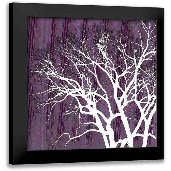 Ludwig, Alicia 12x12 Black Modern Framed Museum Art Print Titled - Small Aurora Silhouette I