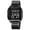 black, variant on Men's Square Outdoor Digital Watch with Stainless Steel Band for Students and Youth