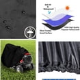 thumbnail image 5 of Housse de Tondeuse Robuste, Ajustement Universel pour Tracteurs de Tourisme jusqu'à 54 Pouces, Matériau Imperméable et Résistant aux UV, Polyester 210D Robuste, Protège contre la Pluie, la Neige, la Poussière et les Oiseaux, 5 of 5