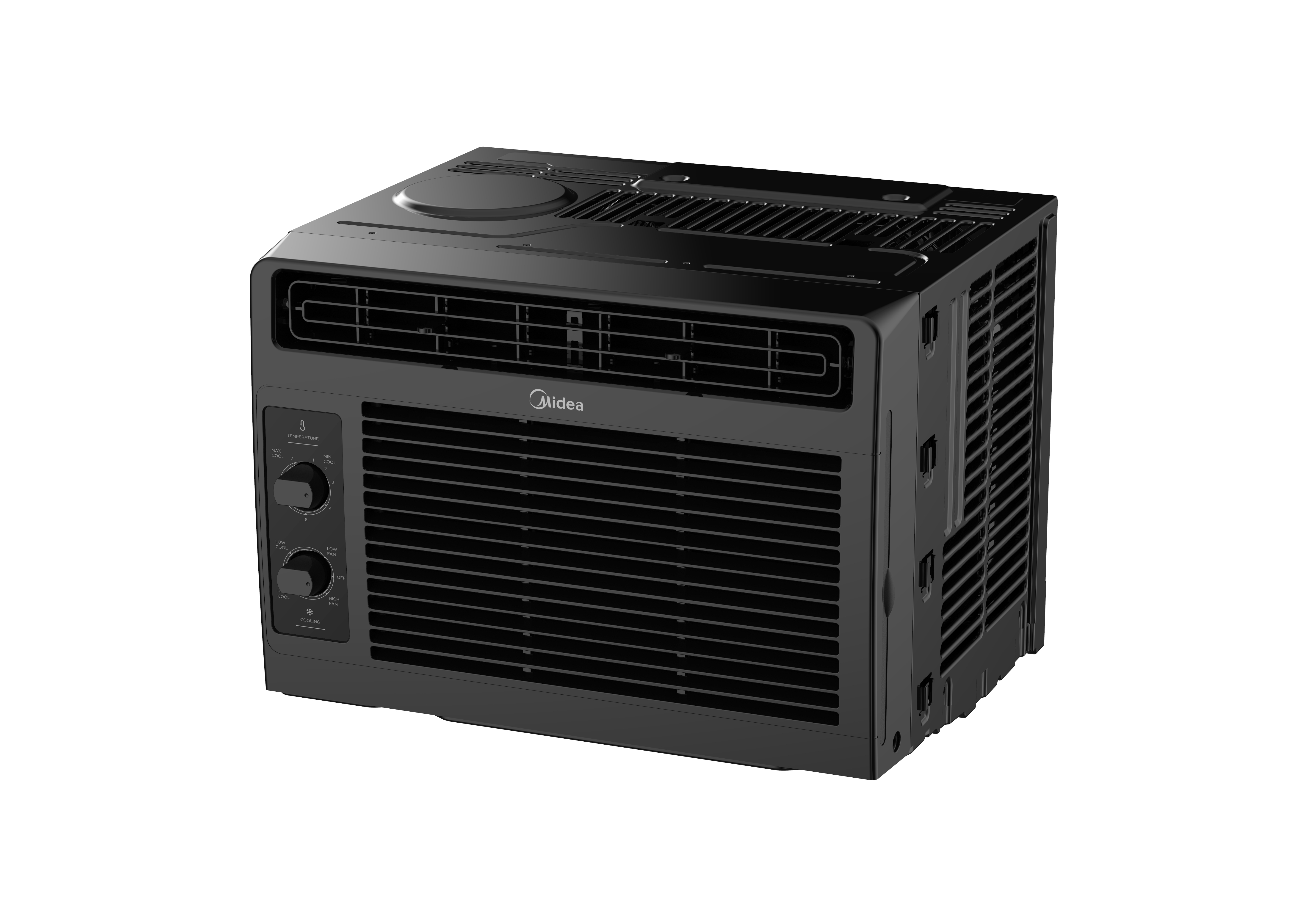 Midea 5,000 BTU 150 sq. ft. Mechanical Window Air Conditioner, Black, MAW05M1WBL - image 5 of 9