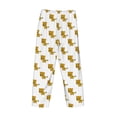 thumbnail image 5 of Xecao Leopard Print Men's Straight Lounge Pajama Pants: The Ultimate in Comfortable Sleepwear, 5 of 9