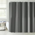 thumbnail image 7 of Soft Bathroom Shower Curtains for Bathroom Decorations, Waterproof Washable Solid Color Partition Curtain with Hooks 70.87x70.87Inch Gray, 7 of 7