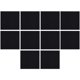 thumbnail image 1 of Advancent Losetas de alfombra autoadhesivas de poliéster, duraderas, para dormitorio y oficina. Decoración del hogar negro, 1 of 6