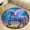 Flannel, variant on Cute Unicorn with Rainbow Round Area Rugs for Bedroom Living Room, 3FT Soft Indoor Circle Carpets, Carpet Home Decor Floor Mat