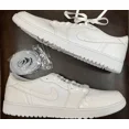 thumbnail image 4 of Ni - ke Ni - ke Air Jordan 1 Low Retro Golf Shoe Sneaker White Croc AJ1 Size 15 New, 4 of 5