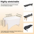 thumbnail image 2 of HLONK Massage Table Sheet  Microfiber Soft Facial Bed Cover  Pink, 2 of 11