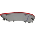 thumbnail image 4 of CAPA For 2011-2021 Grand Cherokee Bumper Reflector Rear, Left Red Plastic, 4 of 5