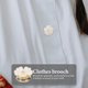 thumbnail image 4 of Broche de flores delicados broche floral pasador broche de flor magnética ropa de solapa, 4 of 7