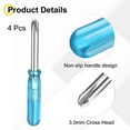 thumbnail image 3 of Uxcell 4pcs Mini Destornillador Phillips 3.0mm Longitud 45mm con Mango Antideslizante, 3 of 6