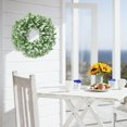 thumbnail image 3 of Artificial Green Plant Flower Wreath Simulation Green Plant Garland Home Office, 3 of 6