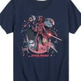 thumbnail image 3 of Star Wars - Darth Vader Illustration - Toddler And Youth Short Sleeve Tee, 3 of 5