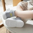 thumbnail image 4 of Unsex Baby First Walking Shoes boy Girl Infant No-Sliper Lightweight Sneakers,6 12 18 24 36 Months Toddler Protect Toes Sock Shoes, 4 of 7