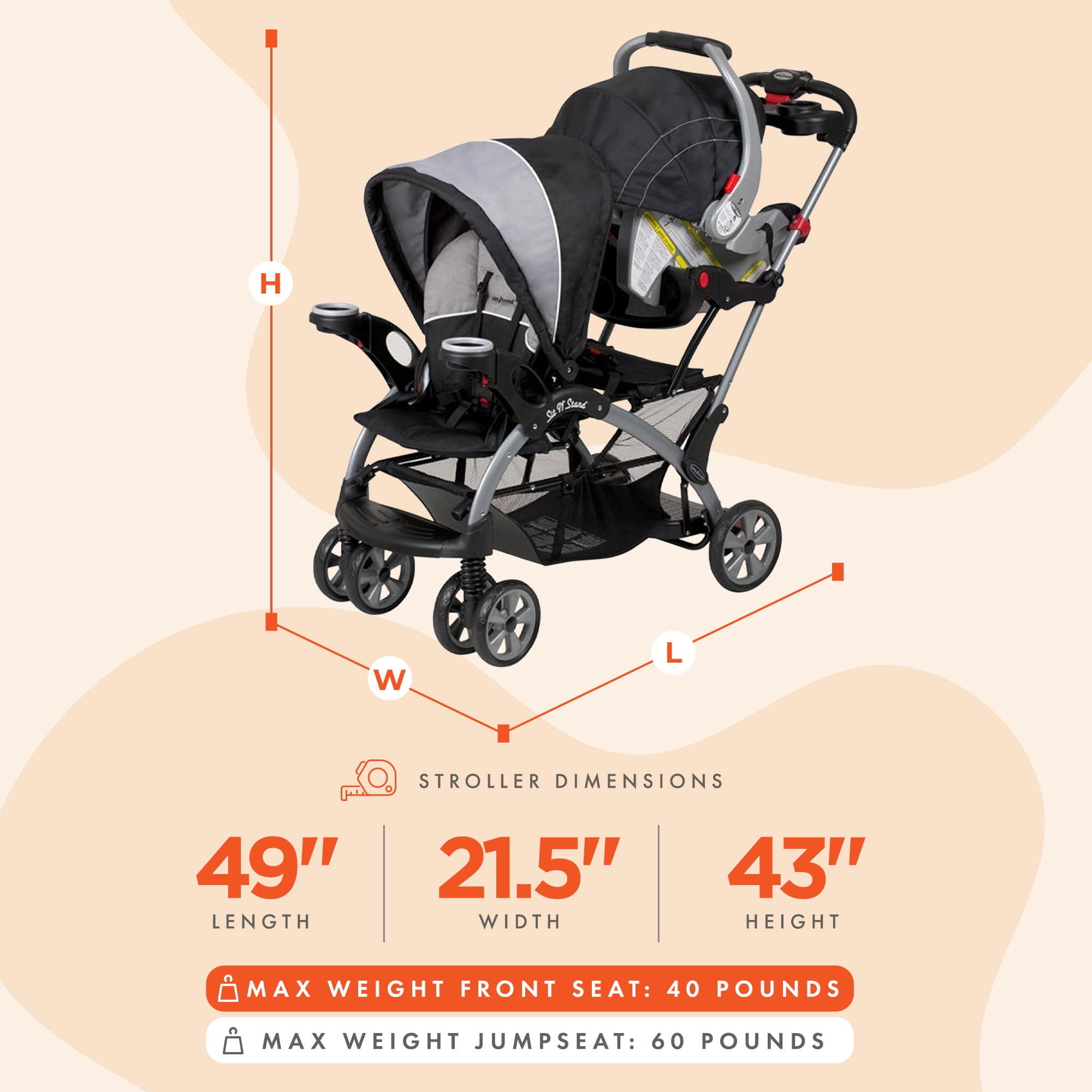 Baby trend sit n stand ultra outlet